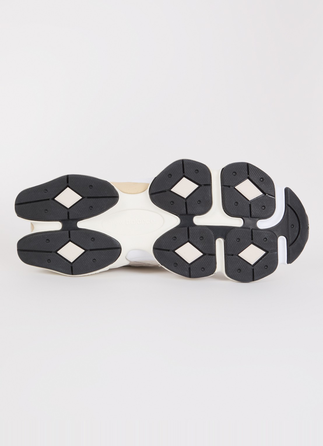 New Balance 9060 sneaker met mesh details - detail 3 gebroken wit