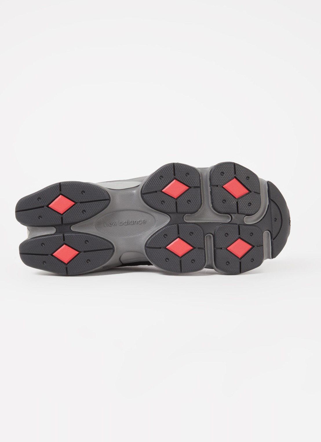 New Balance 9060 sneaker met mesh details - detail 2 zwart