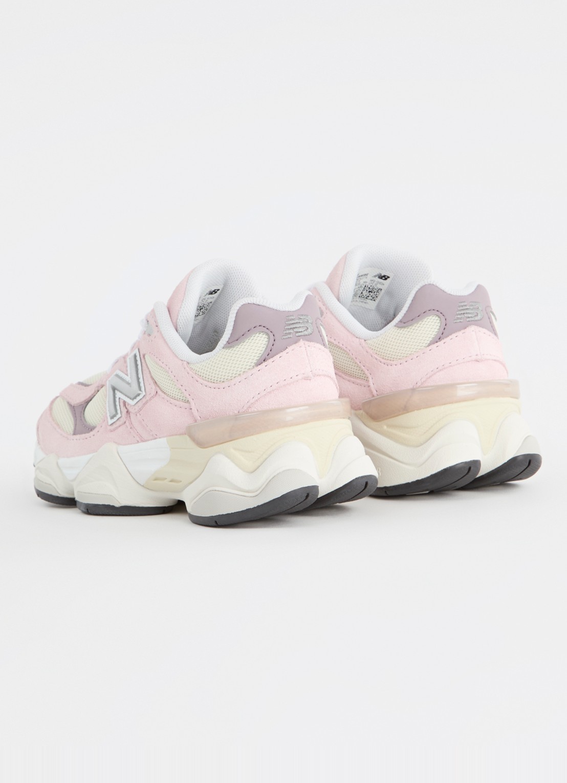 New Balance 9060 sneaker met mesh details - detail zalmroze