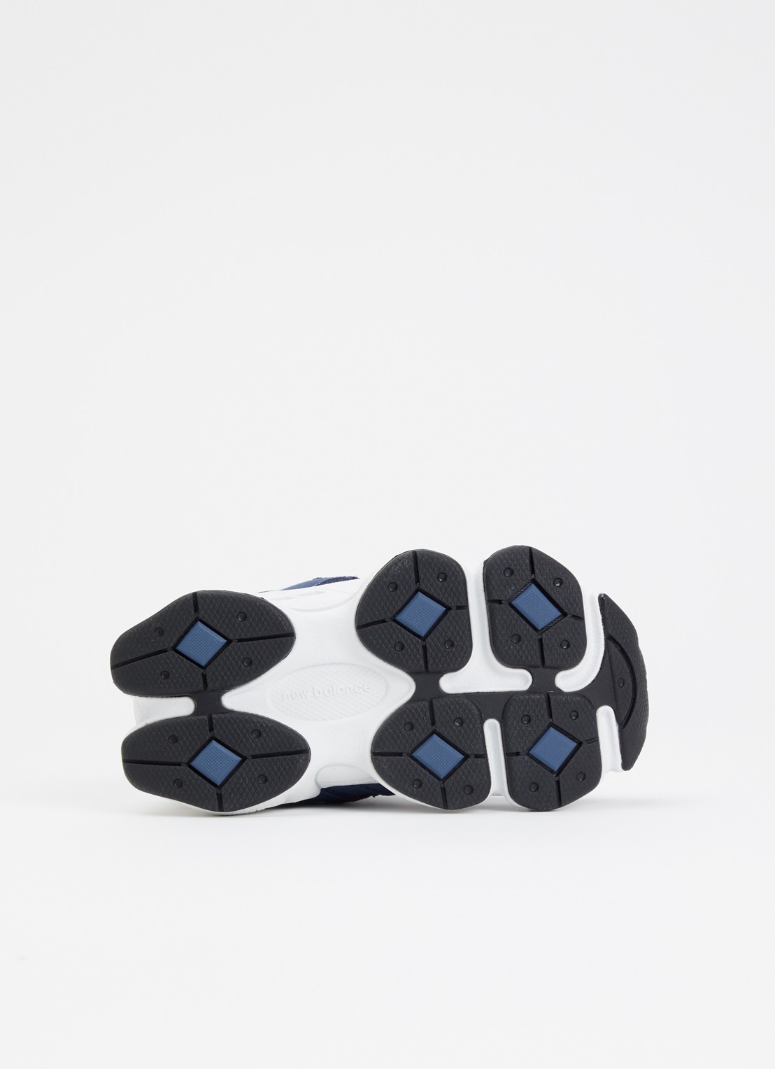 New Balance 9060 sneaker met suède details - detail 4 indigo