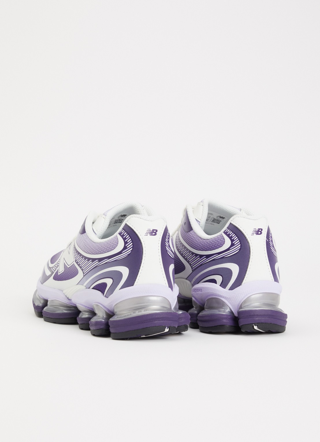 New Balance ABZORB 2000 sneaker met logo  - achterkant 5 paars