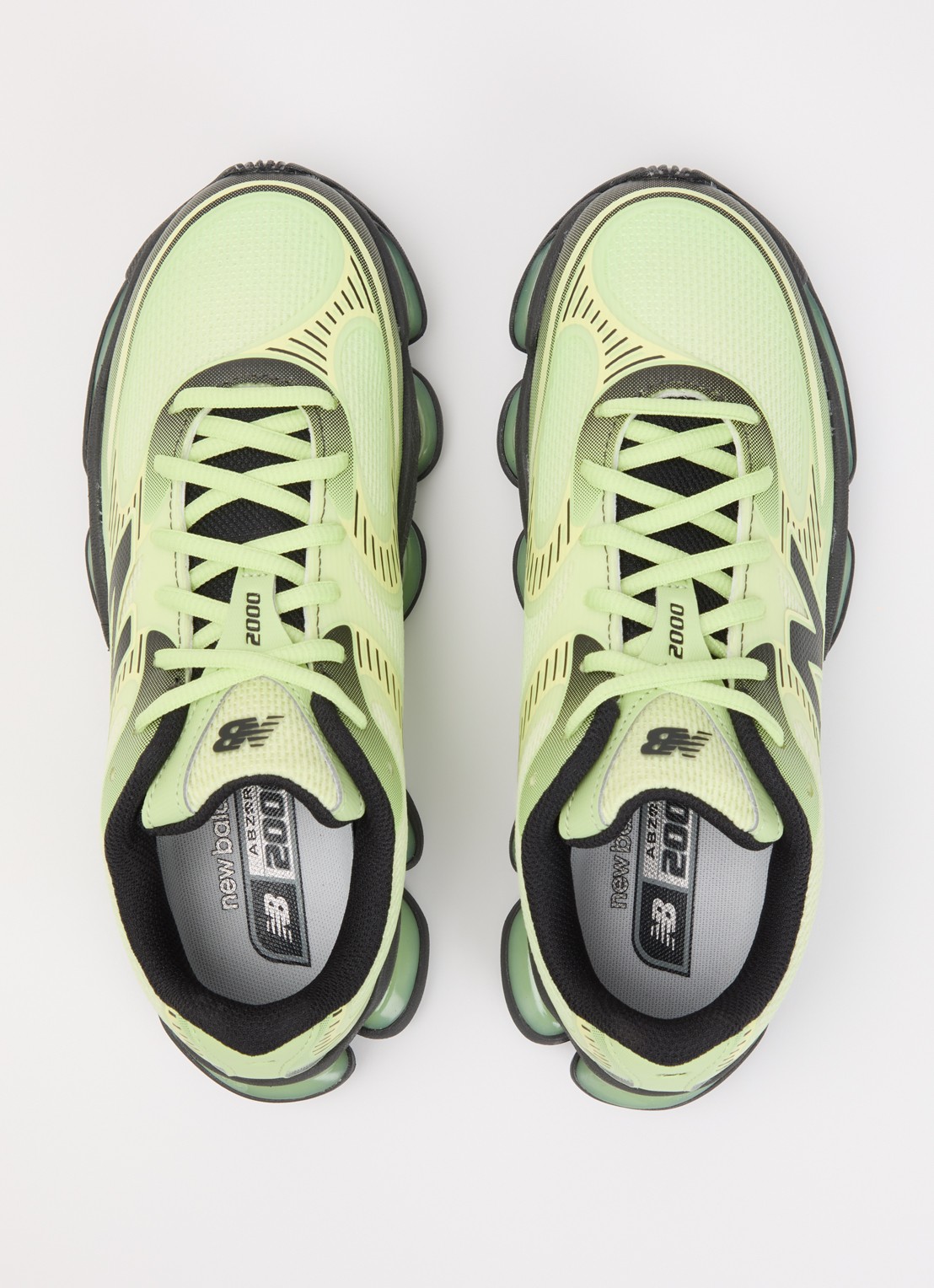 New Balance ABZORB 2000 sneaker met logo  - detail 4 lime
