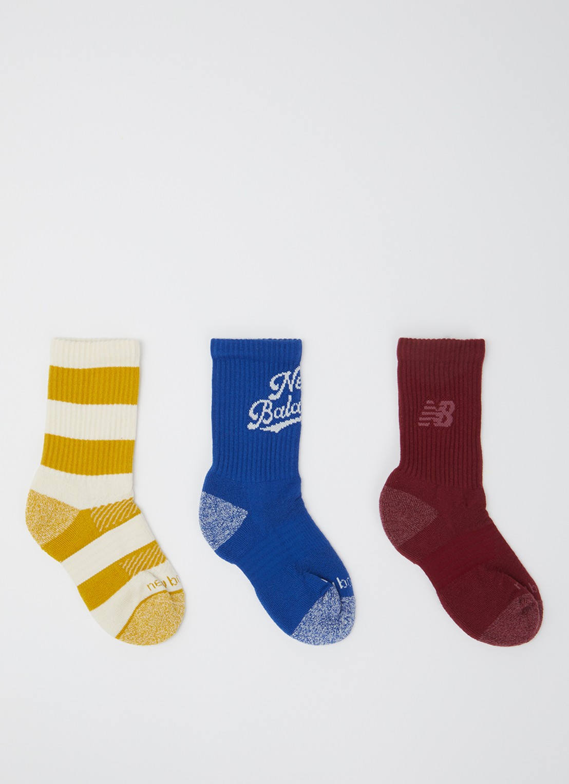 New Balance Active sokken 3-pack - voorkant rood