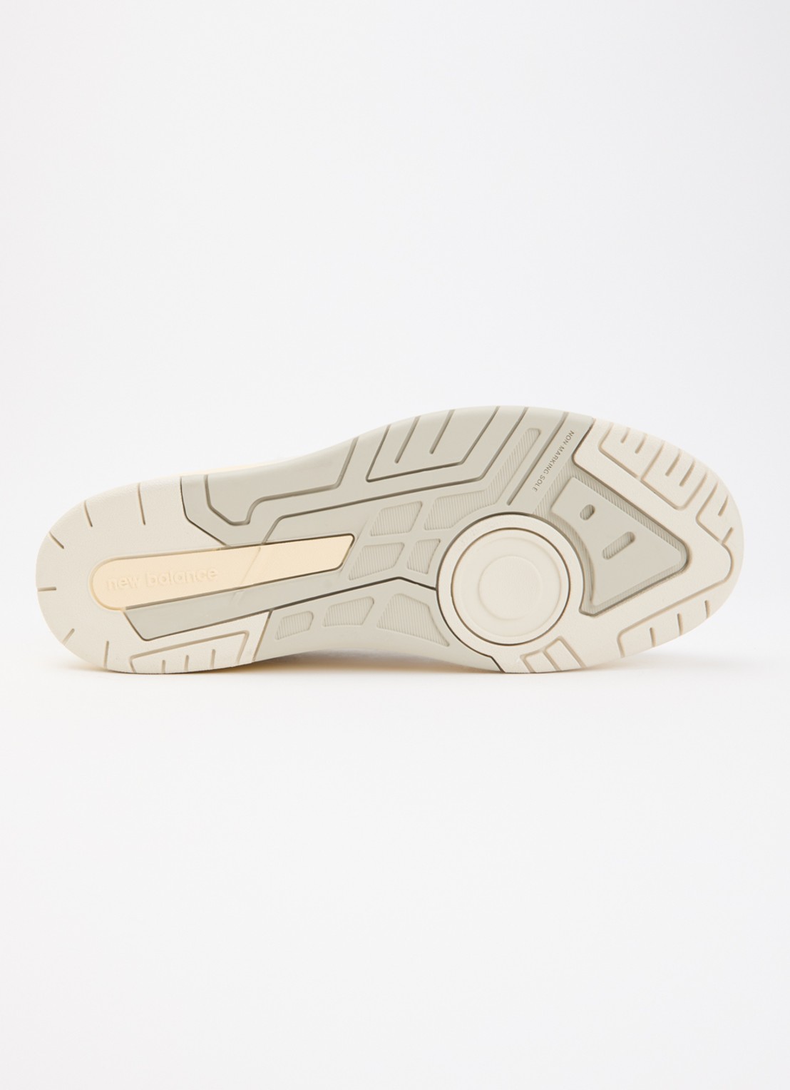 New Balance BB950 sneaker van leer met details van nubuck - detail 4 creme