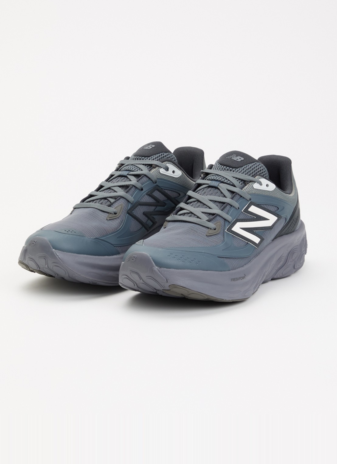 New Balance Fresh Foam sneaker met mesh details - detail antraciet