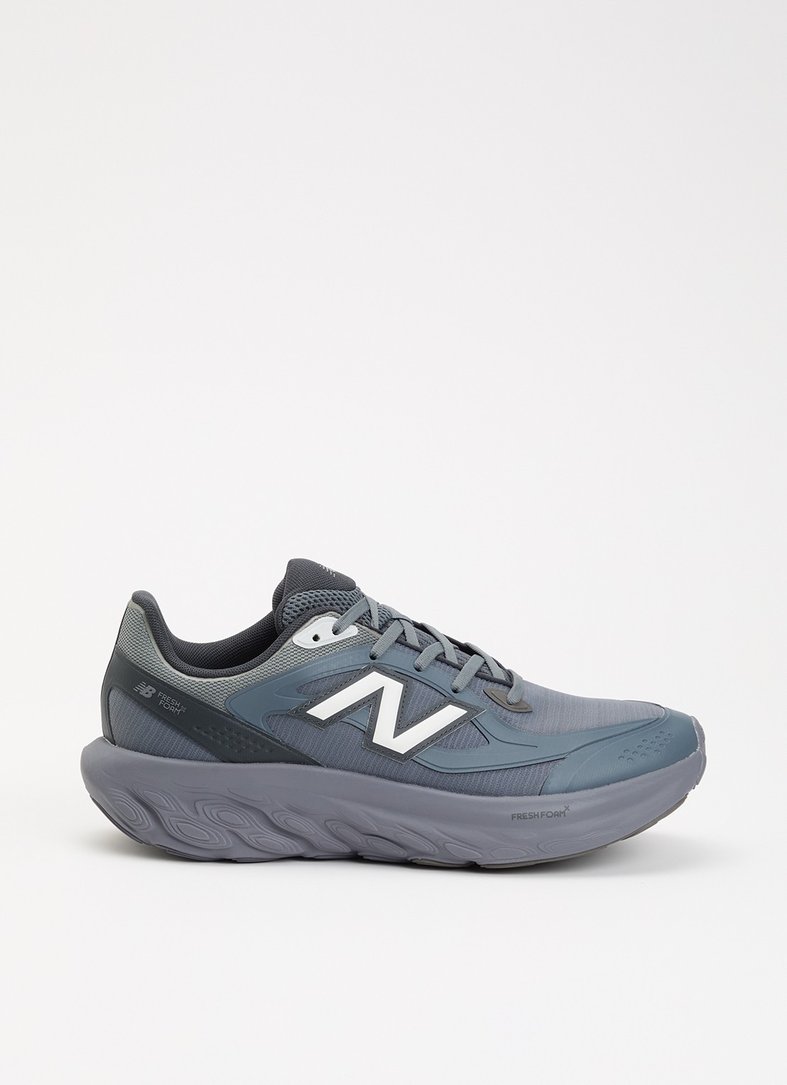 New Balance Fresh Foam sneaker met mesh details - voorkant 4 antraciet