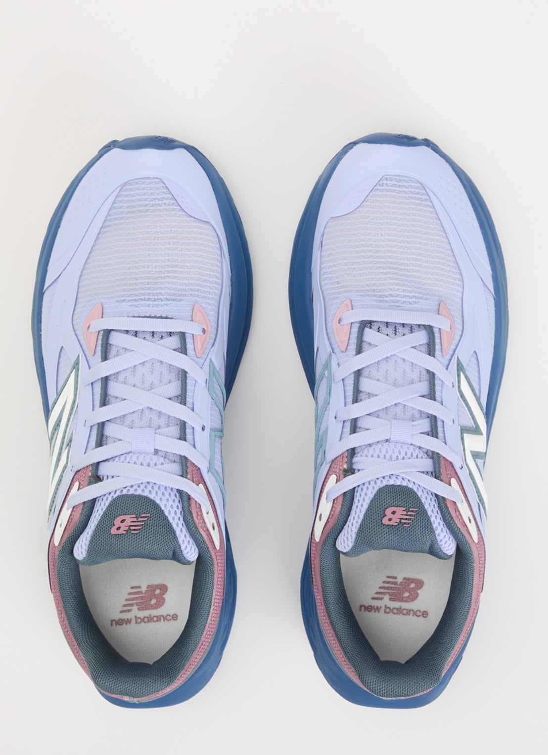 New Balance Fresh Foam sneaker met mesh details - detail 5 lichtpaars