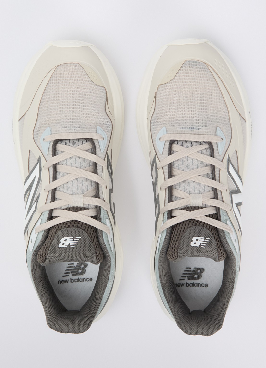 New Balance Fresh Foam sneaker met mesh details - detail 5 beige