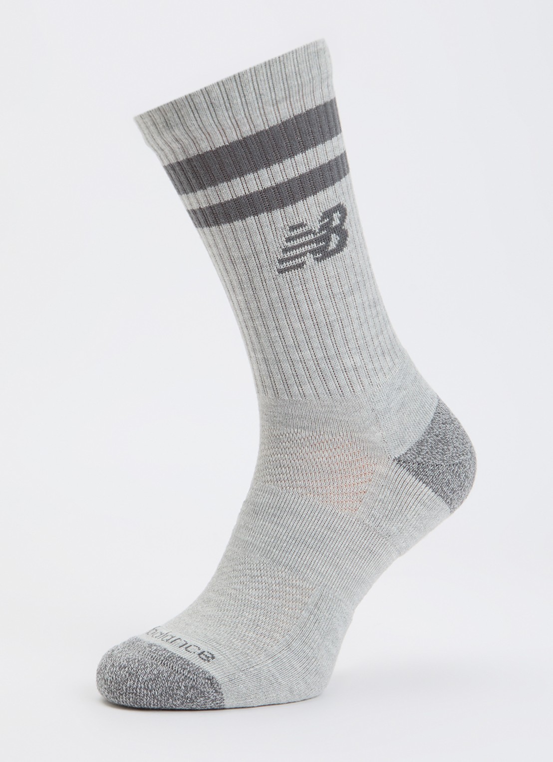 New Balance Lifestyle Crew sokken met logo in 3-pack - detail multicolor
