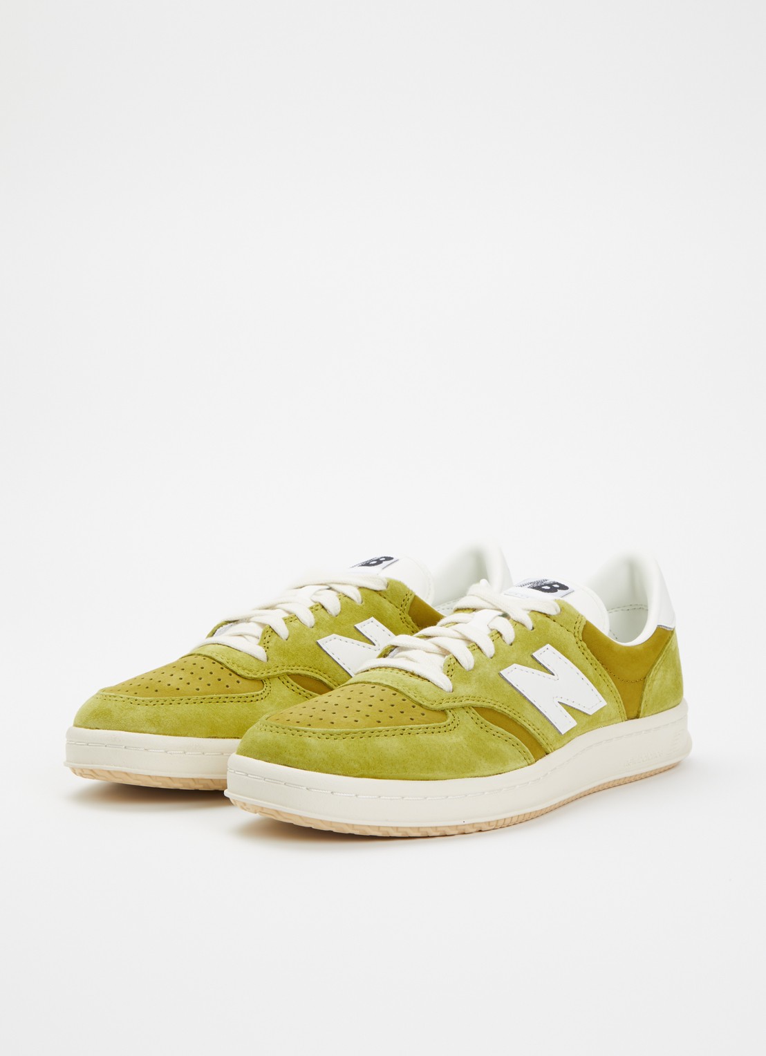 New Balance M5003 sneaker van suède  - detail mosgroen