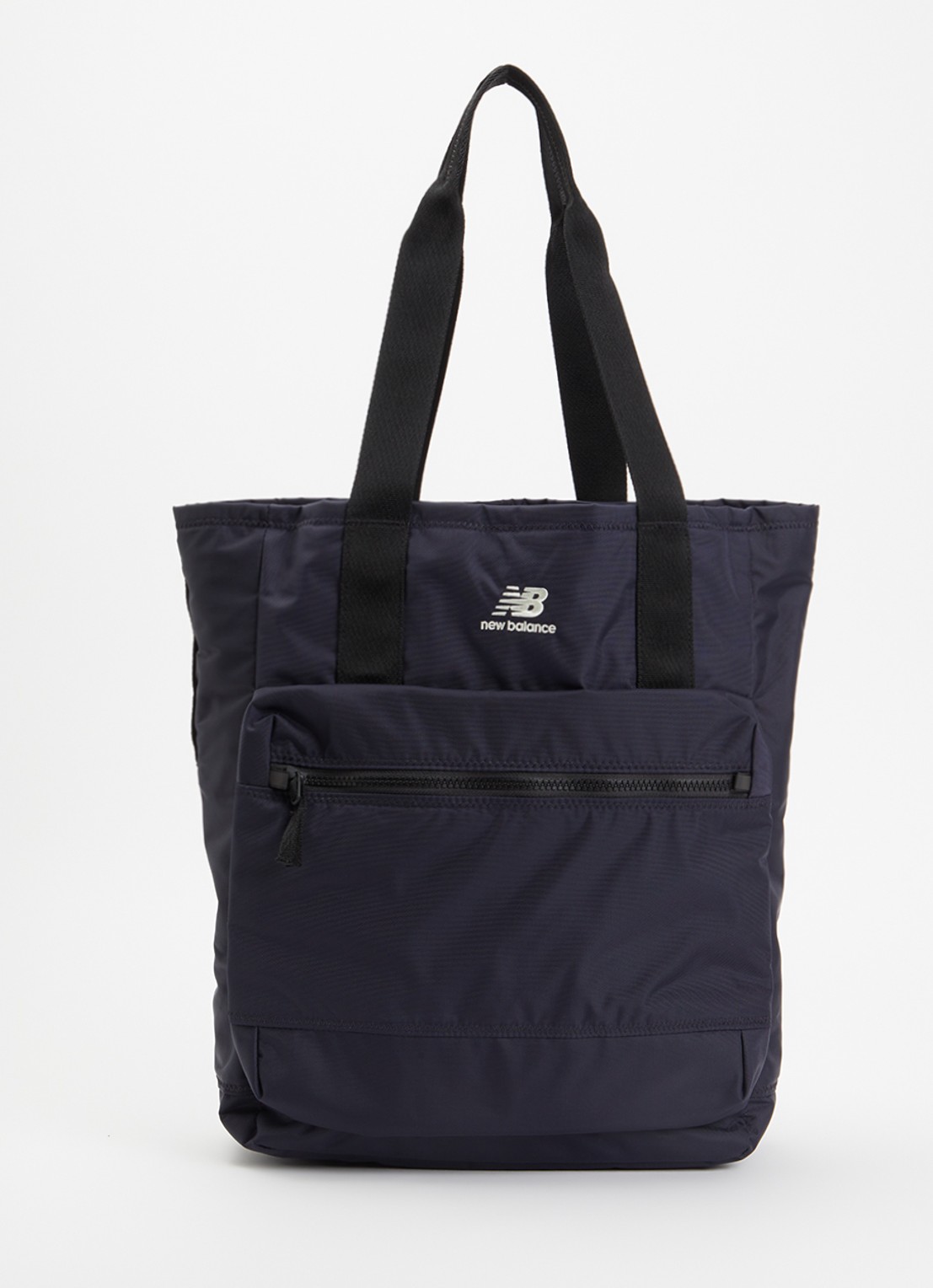 New Balance NB Go schoudertas met 14 inch laptopvak - voorkant donkerblauw