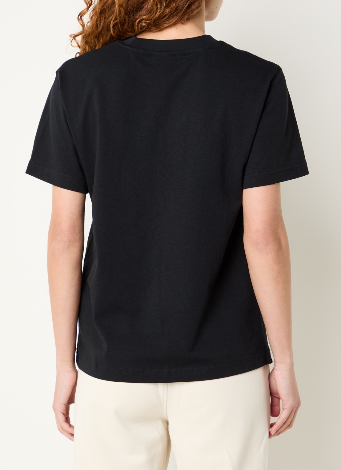 New Balance T-shirt met logoborduring - achterkant 3 zwart
