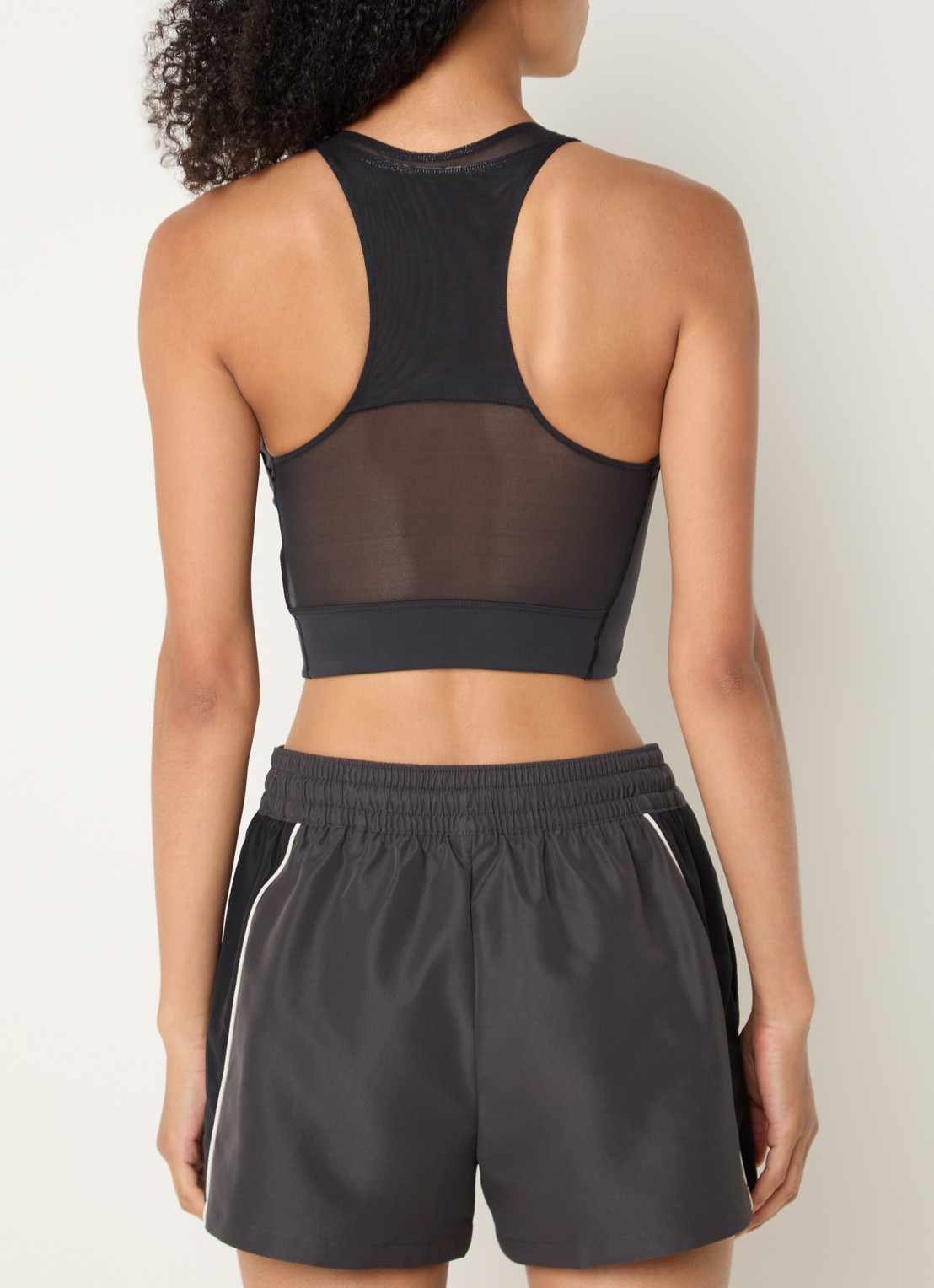 New Balance Tanktop met logo - achterkant zwart