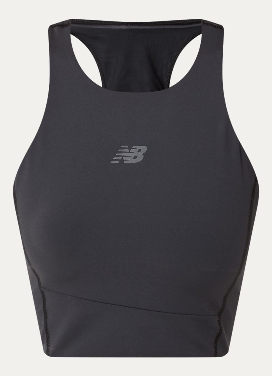 New Balance Tanktop met logo - voorkant 3 zwart