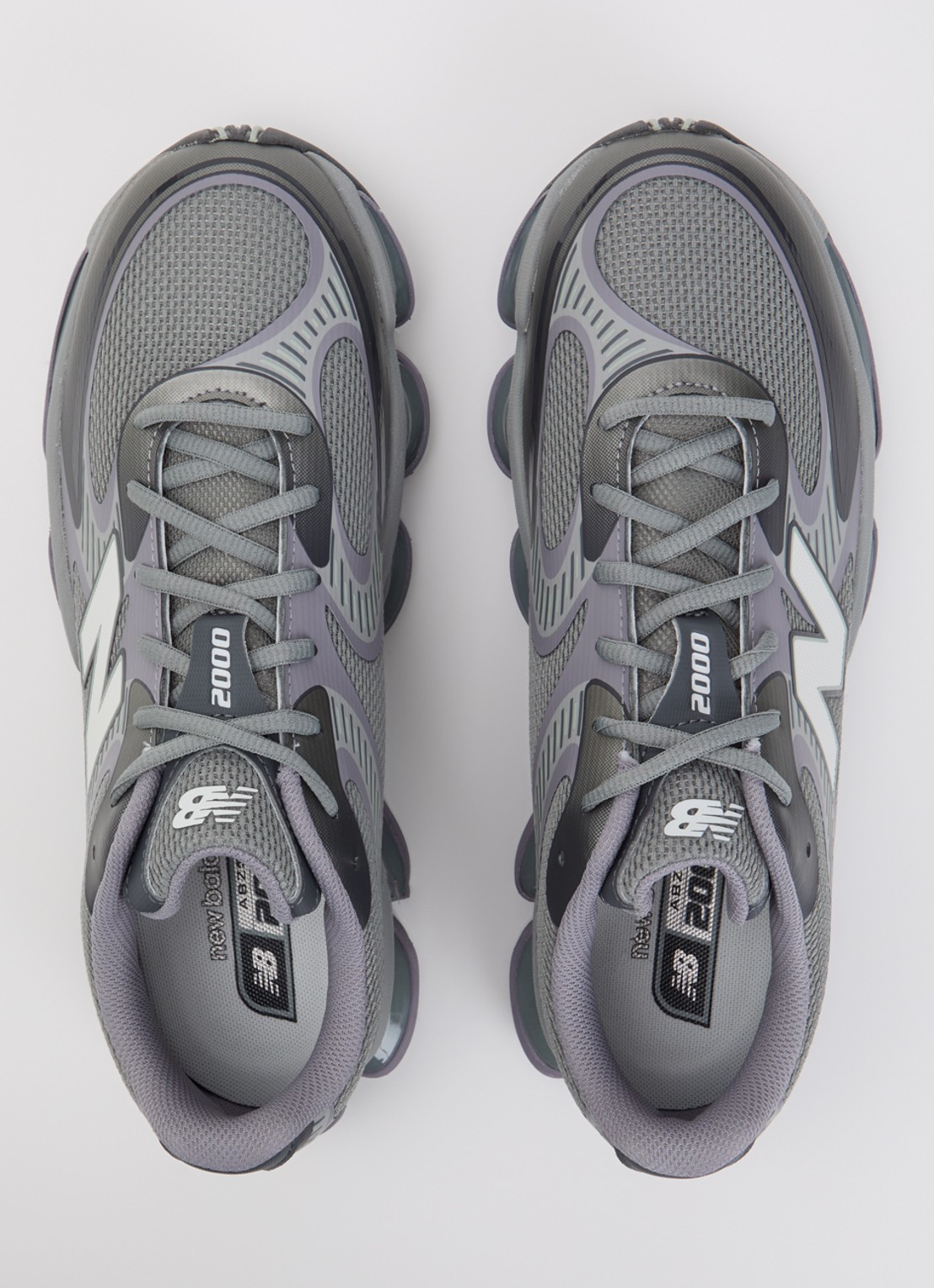 New Balance U2000 sneaker met logo  - detail 4 paars