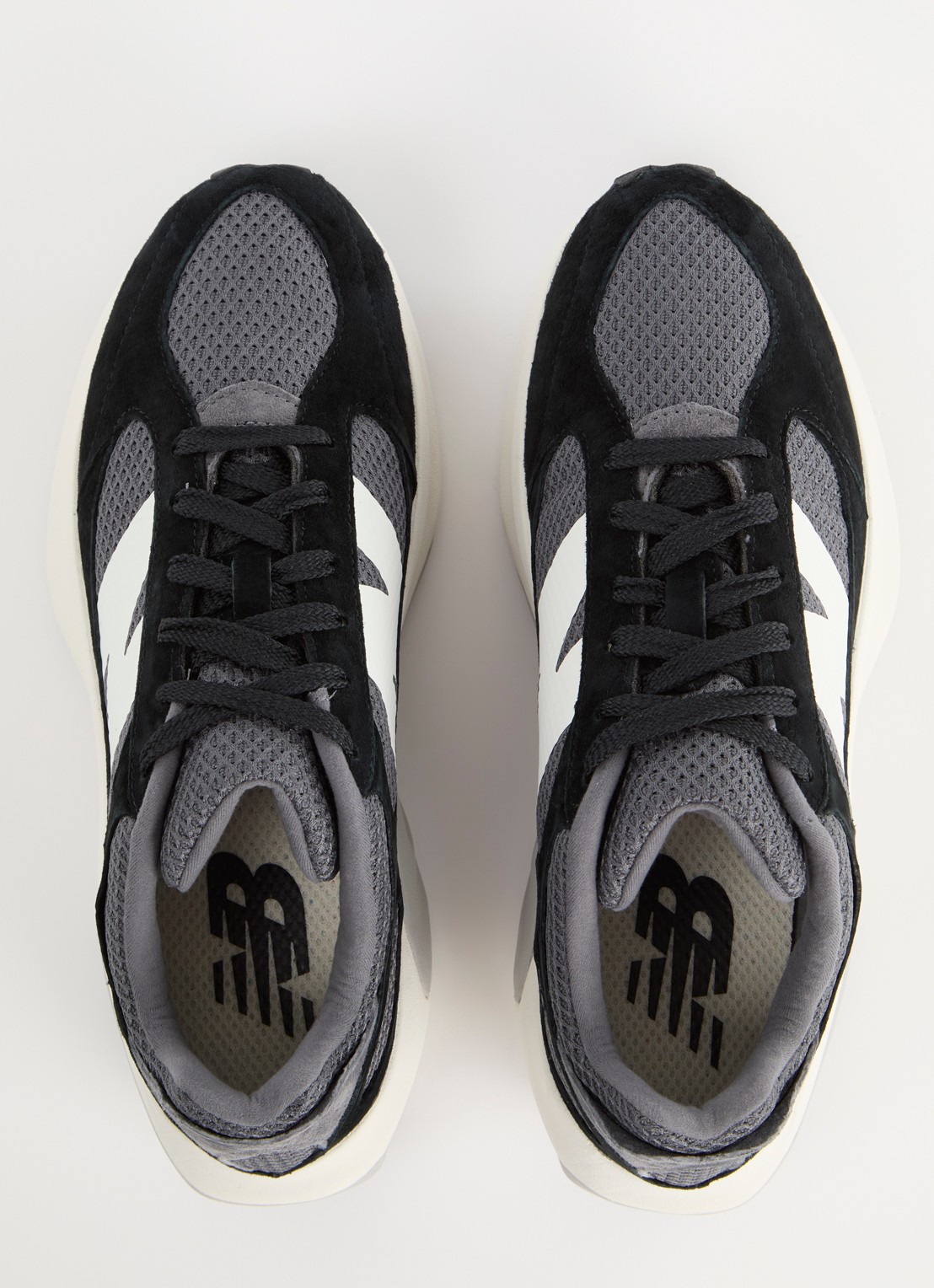 New Balance WRPD Runner sneaker met suède details - detail 3 zwart