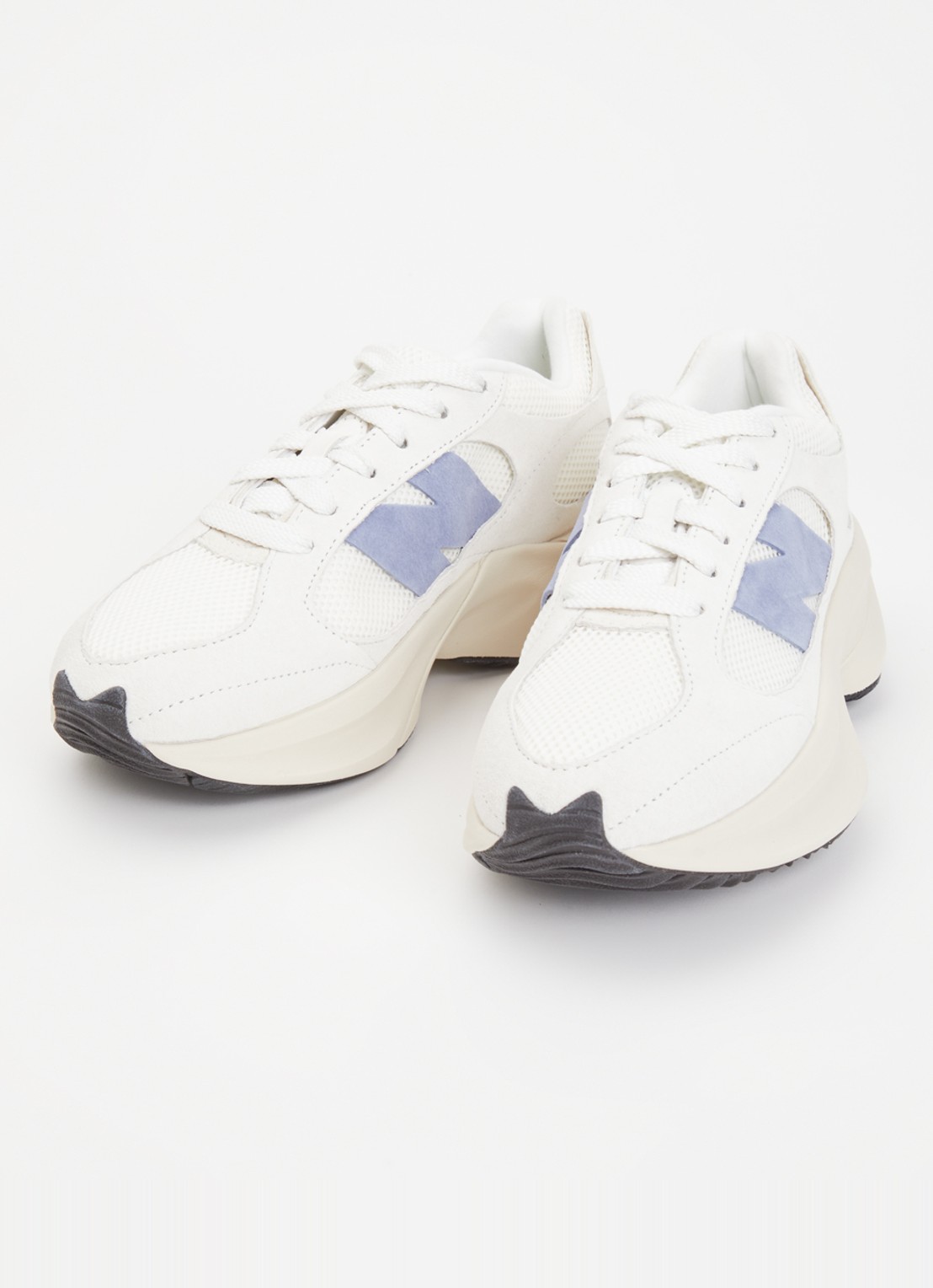 New Balance WRPD Runner sneaker met suède details - detail 4 gebroken wit