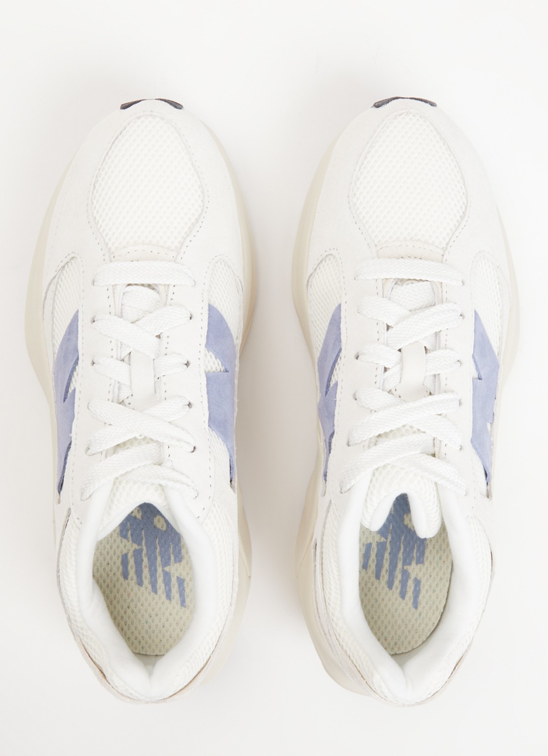 New Balance WRPD Runner sneaker met suède details - detail 5 gebroken wit