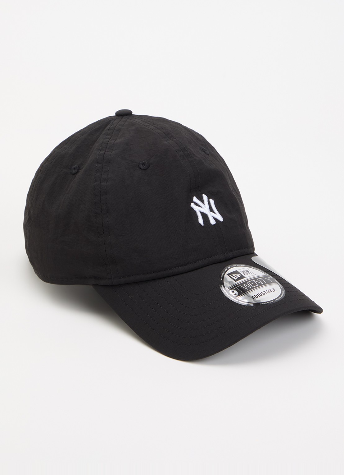 New Era  9Twenty pet met logoborduring - voorkant 2 zwart