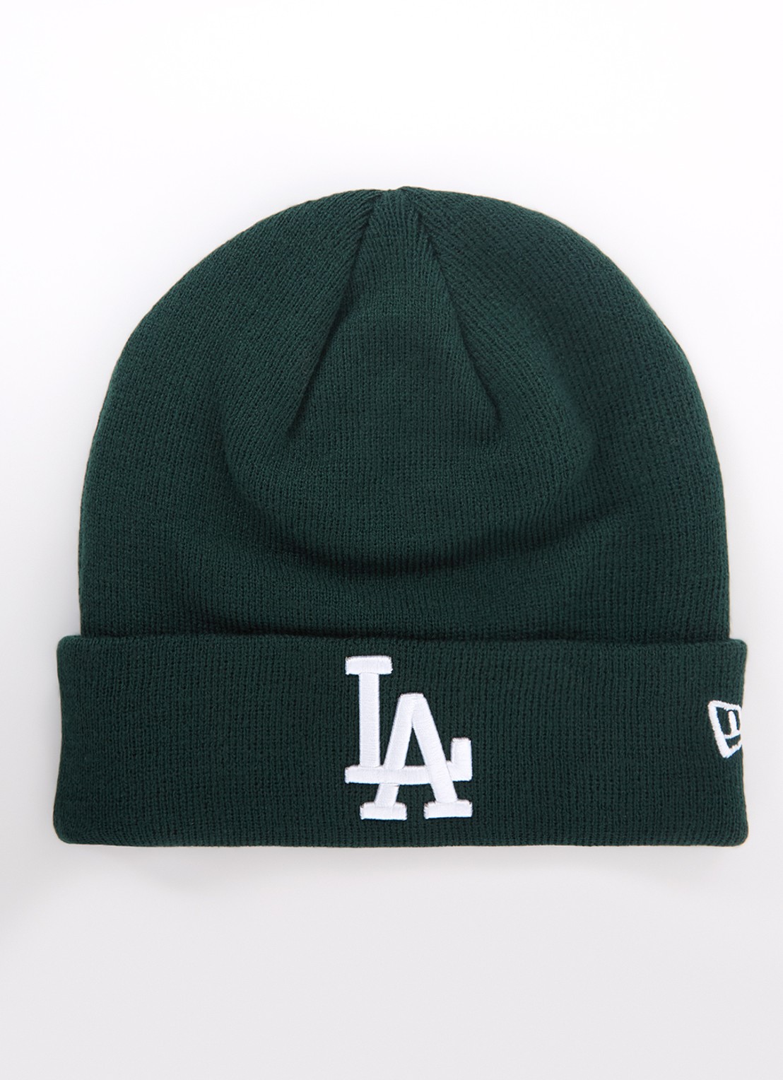 New Era League Essential muts met logoborduring - voorkant bronsgroen
