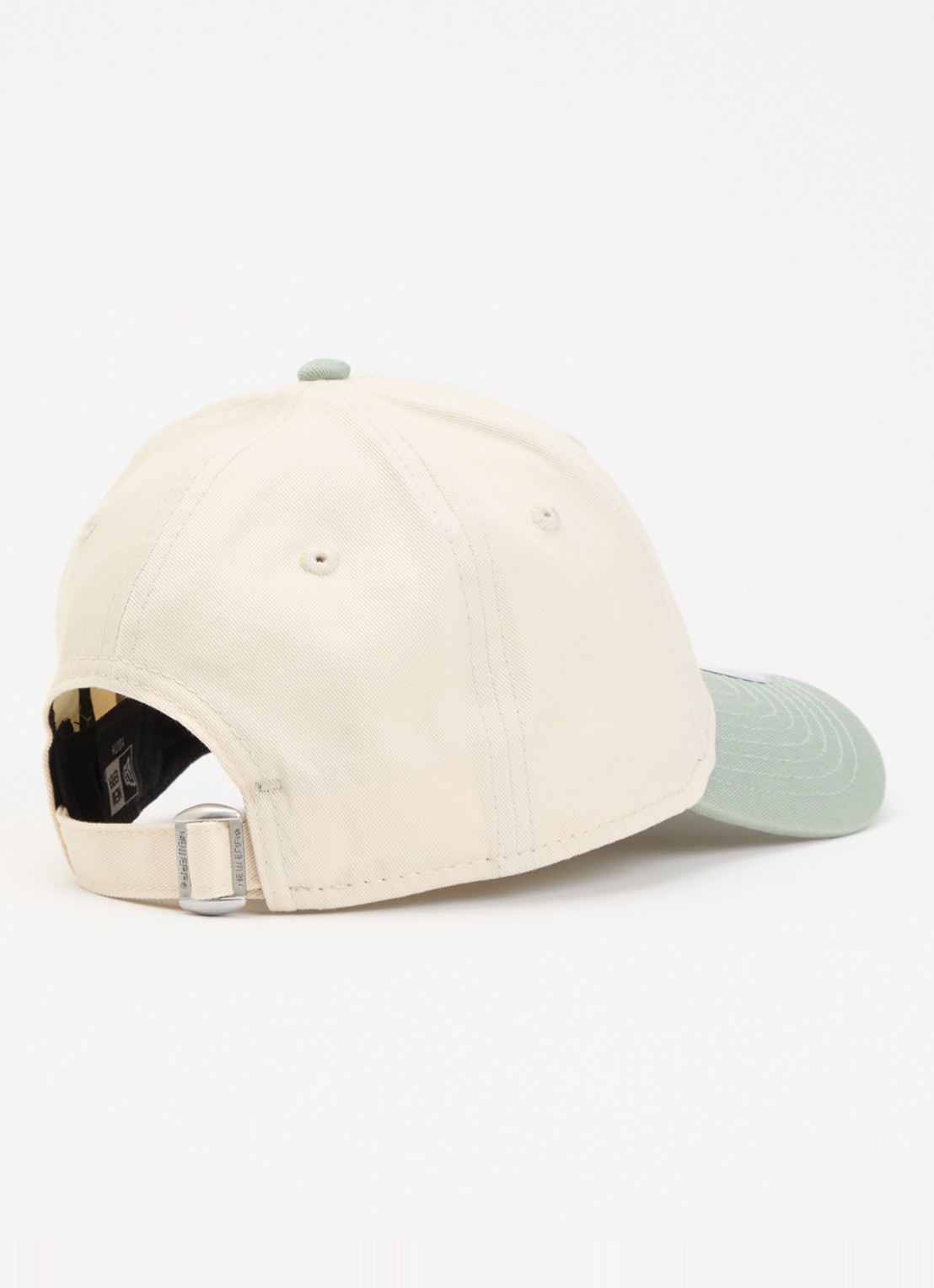 New Era Pet met logoborduring - detail 2 lindegroen