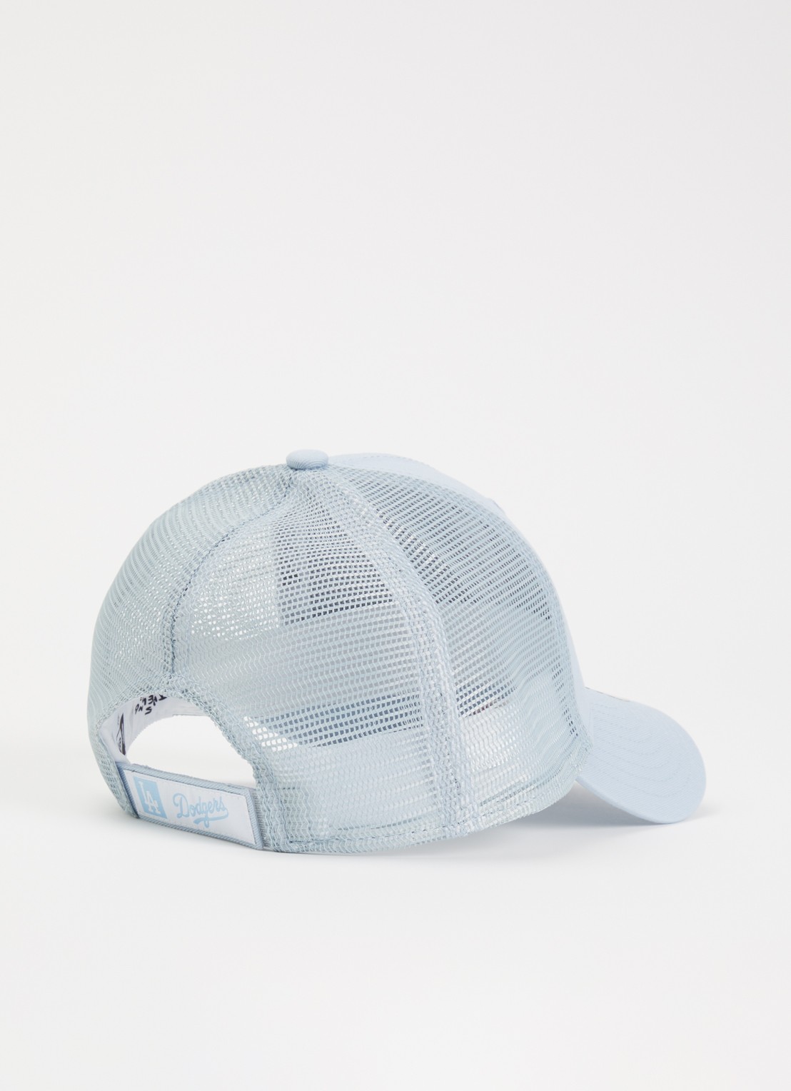 New Era Pet met logoborduring - detail lichtgrijs