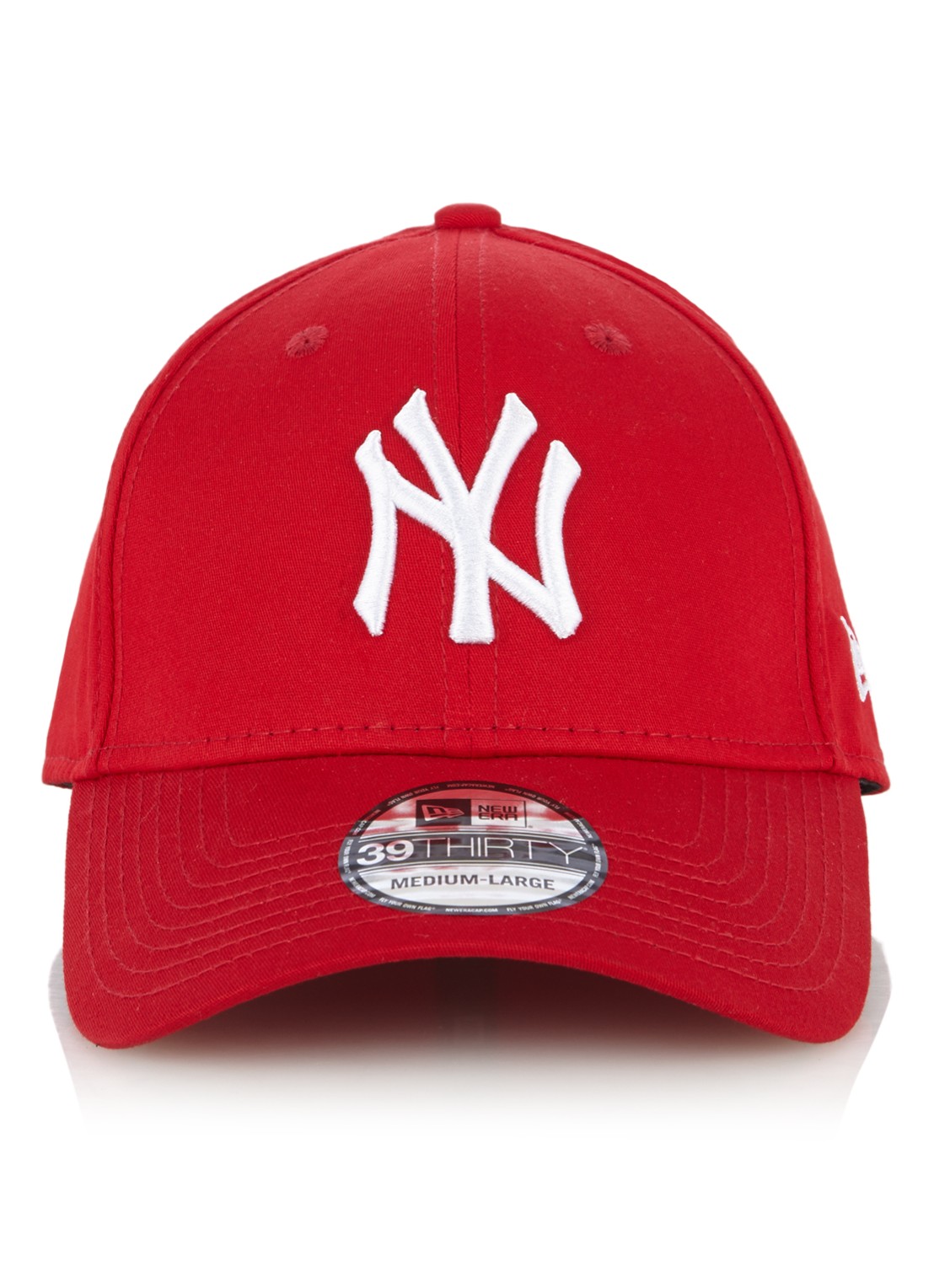 New Era Pet met New York Yankees borduring - detail 3 steenrood