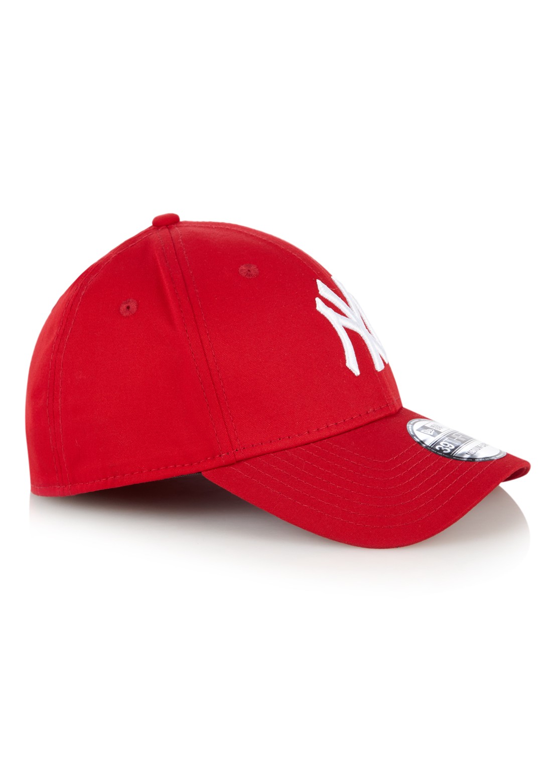 New Era Pet met New York Yankees borduring - voorkant 2 steenrood