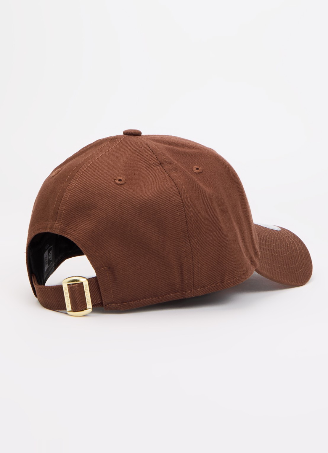 New Era Pet met New York Yankees borduring - detail hazelnootbruin