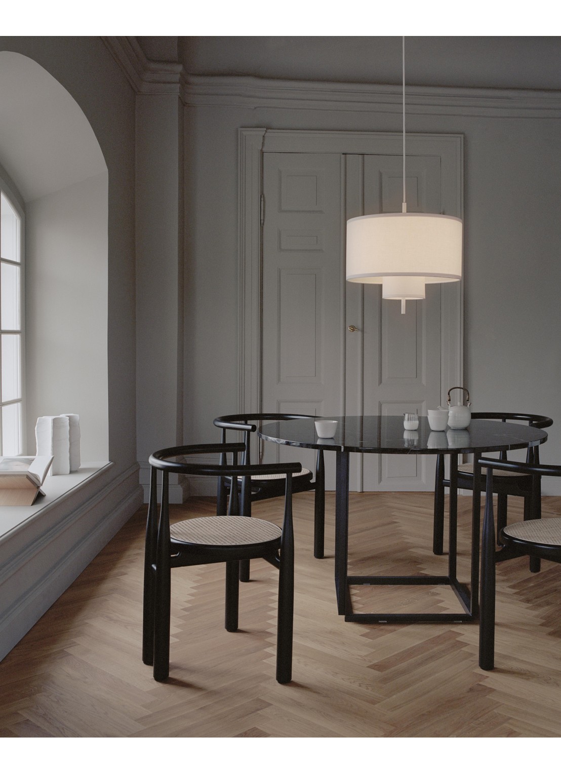 New Works Margin hanglamp 50 cm - detail 2 beige