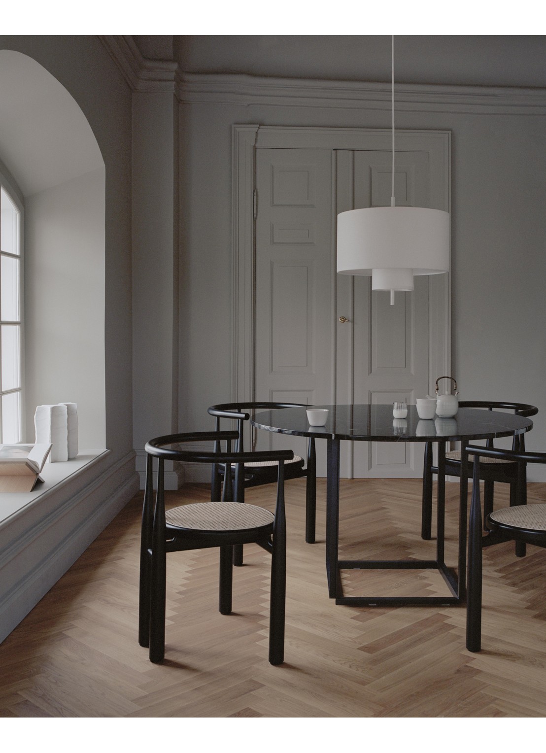 New Works Margin hanglamp 50 cm - detail 3 beige