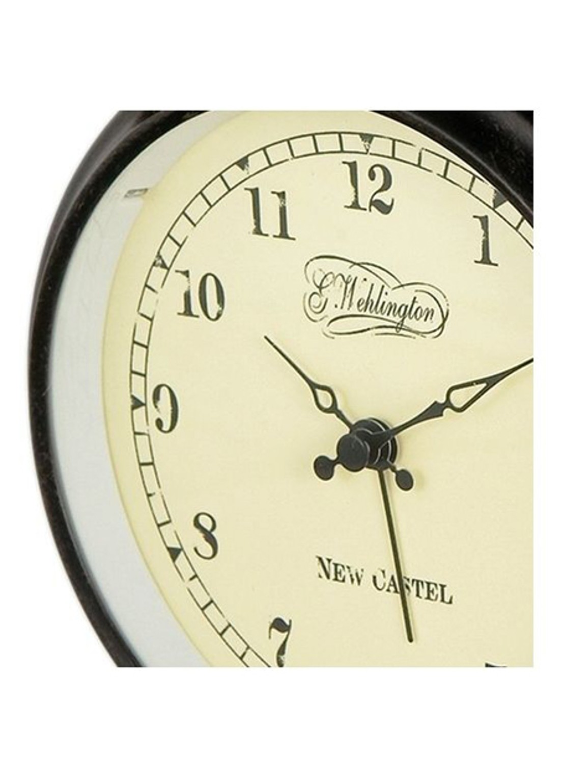 NeXtime Aaltje wandklok 35 cm - detail 3 gebroken wit