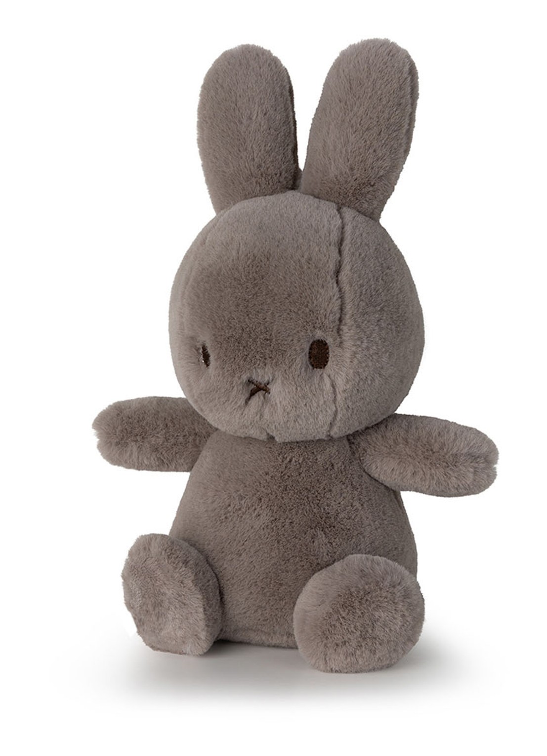 Nijntje Cozy Miffy knuffel in geschenkdoos 23 cm - voorkant 4 taupe