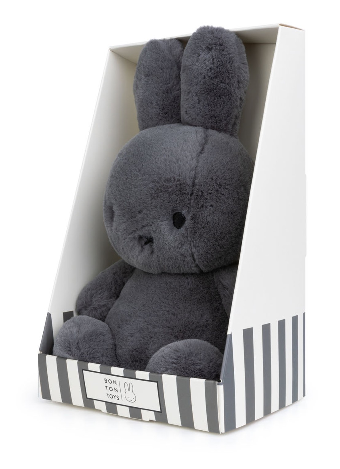 Nijntje Cozy Miffy knuffel in geschenkdoos 23 cm - detail 2 grijs