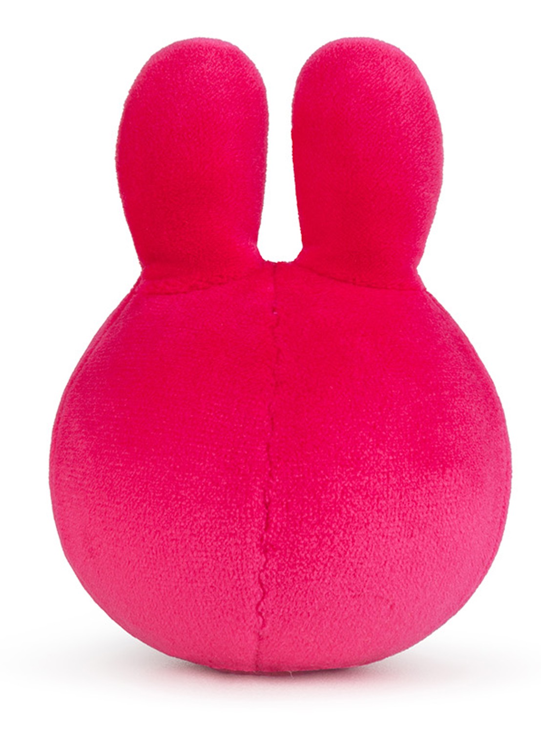 Nijntje Knuffel knijpbal 9 cm - achterkant 2 fuchsia