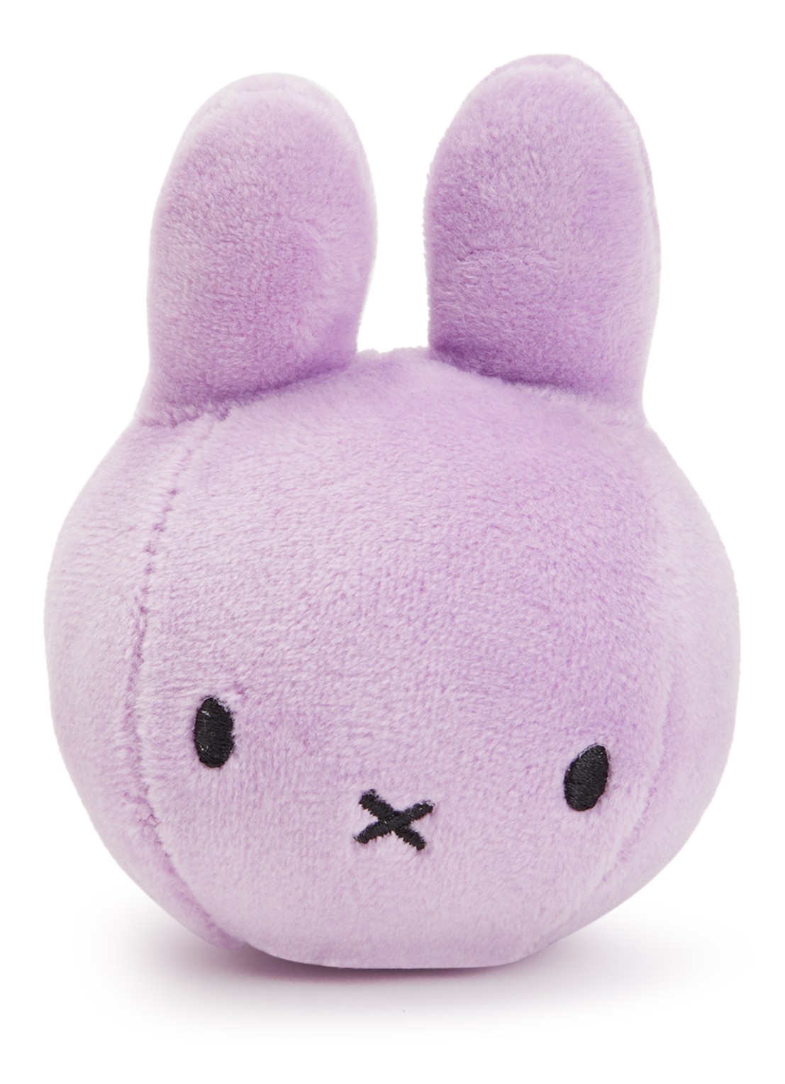 Nijntje Knuffel knijpbal 9 cm - voorkant lila
