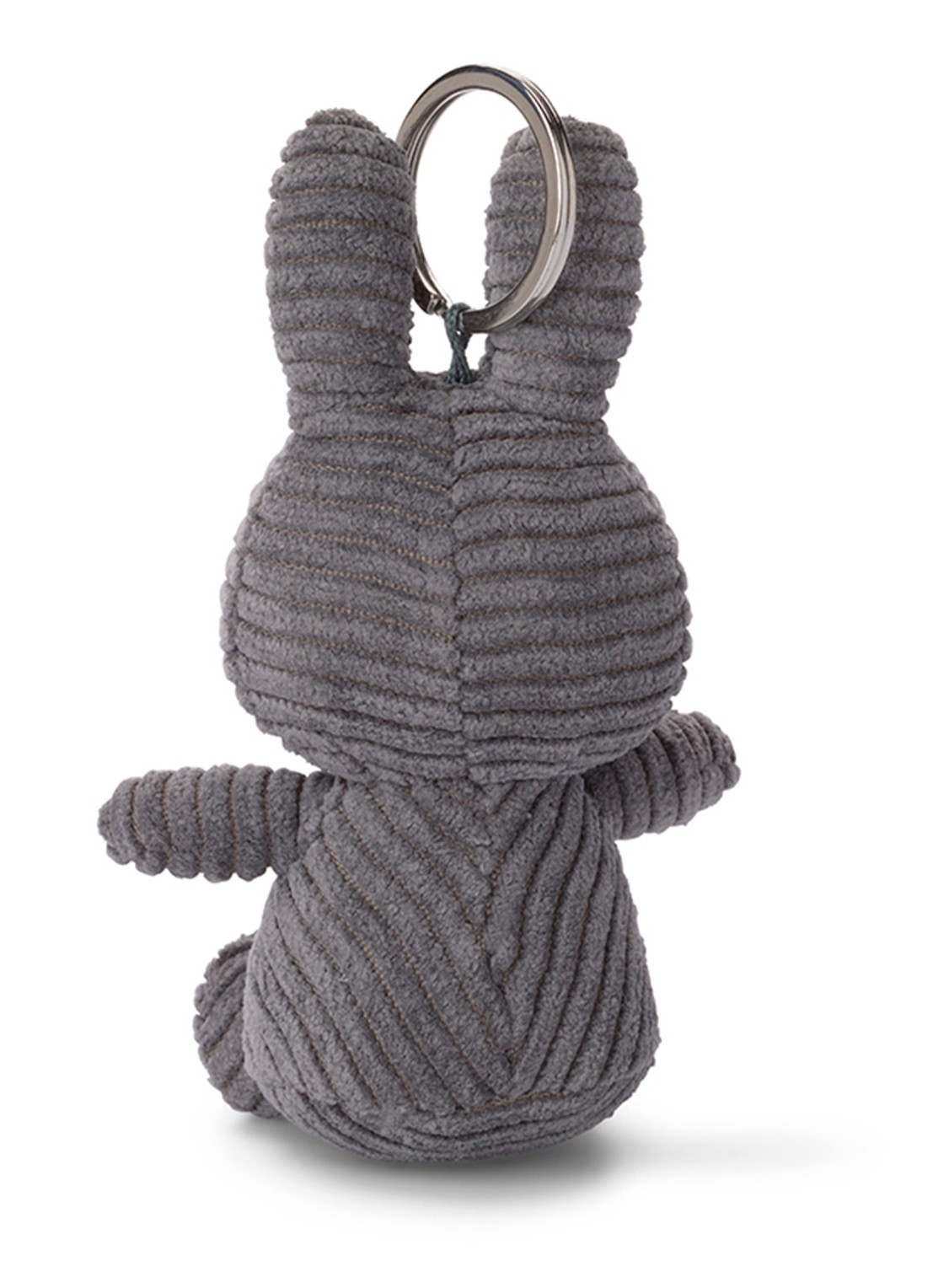 Nijntje Miffy Dutch Denim knuffel 23 cm - achterkant grijs