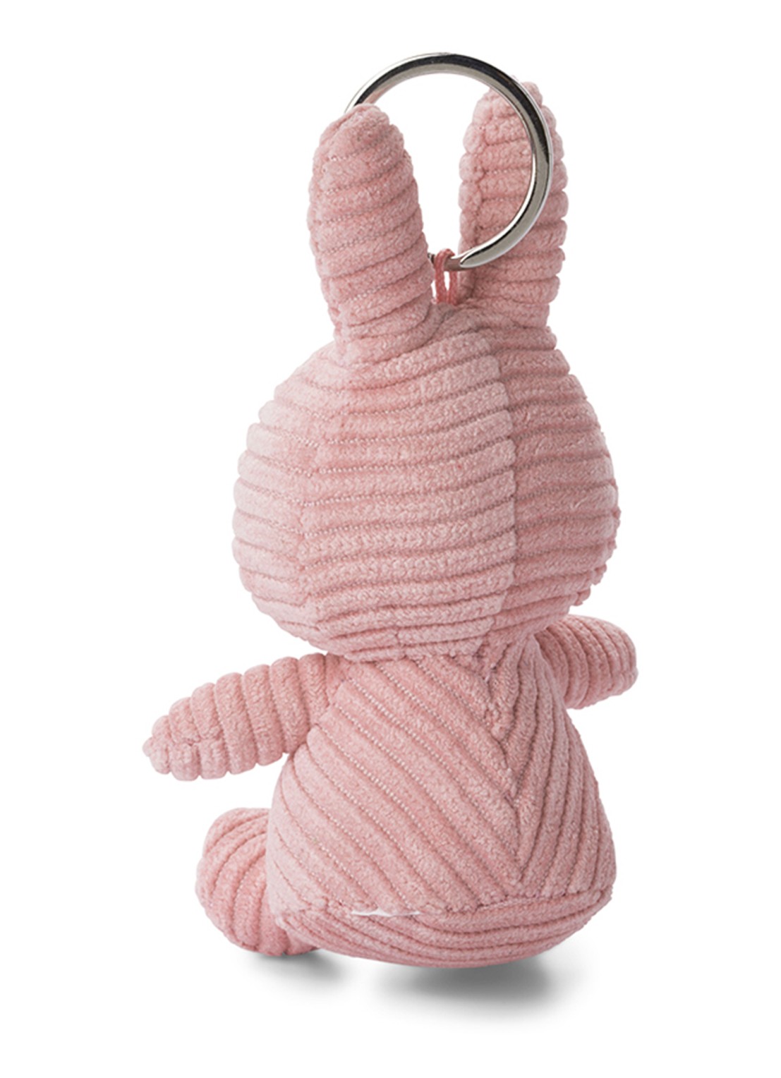 Nijntje Miffy Dutch Denim knuffel 23 cm - achterkant 2 roze