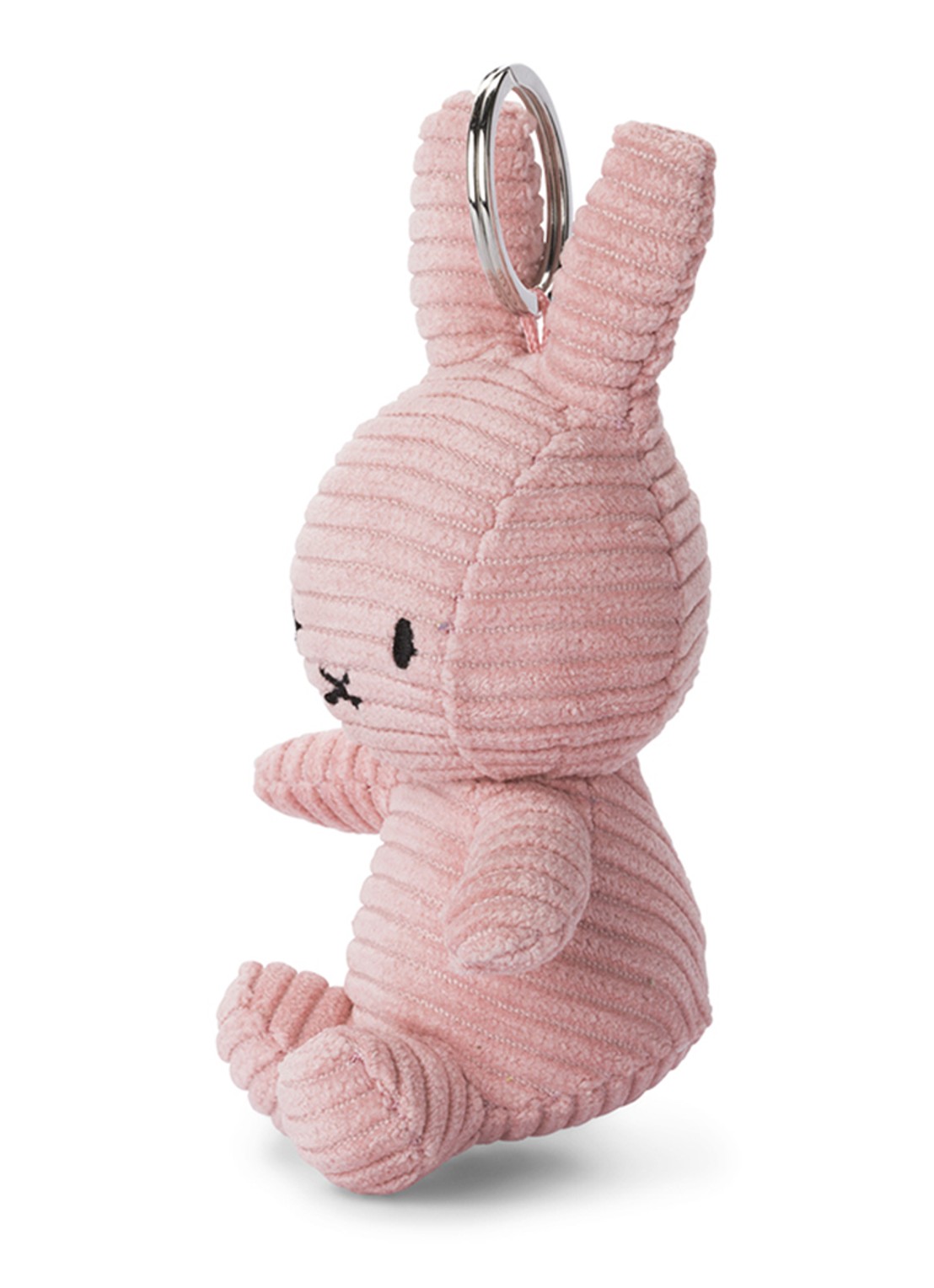 Nijntje Miffy Dutch Denim knuffel 23 cm - detail 3 roze