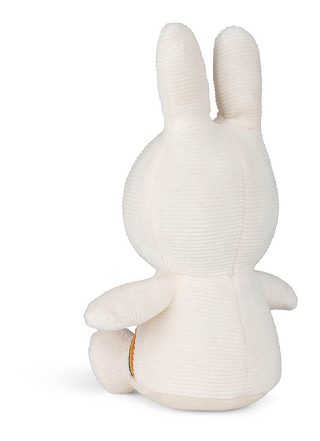 Nijntje Miffy knuffel 18 cm - achterkant 3 gebroken wit