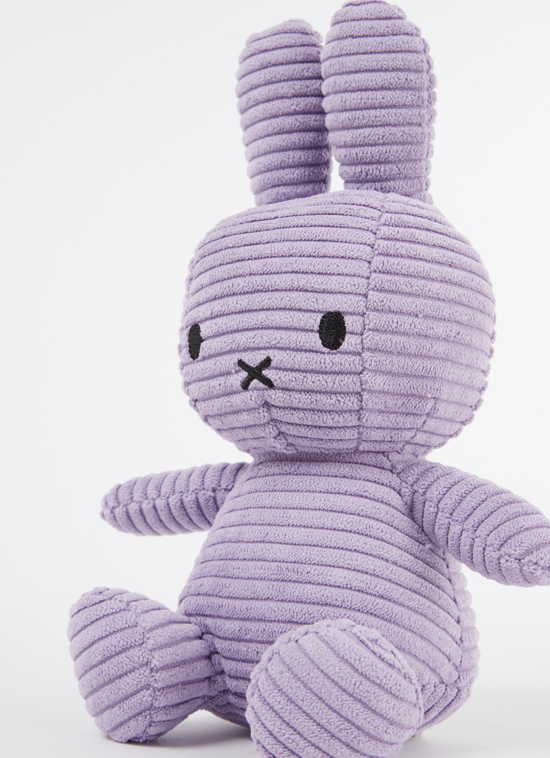 Nijntje Miffy knuffel 23 cm - voorkant 2 lila
