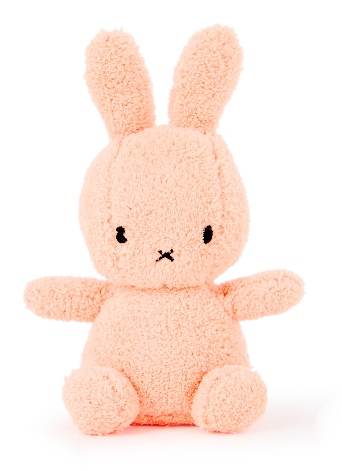 Nijntje Miffy knuffel 23 cm - voorkant abrikoos
