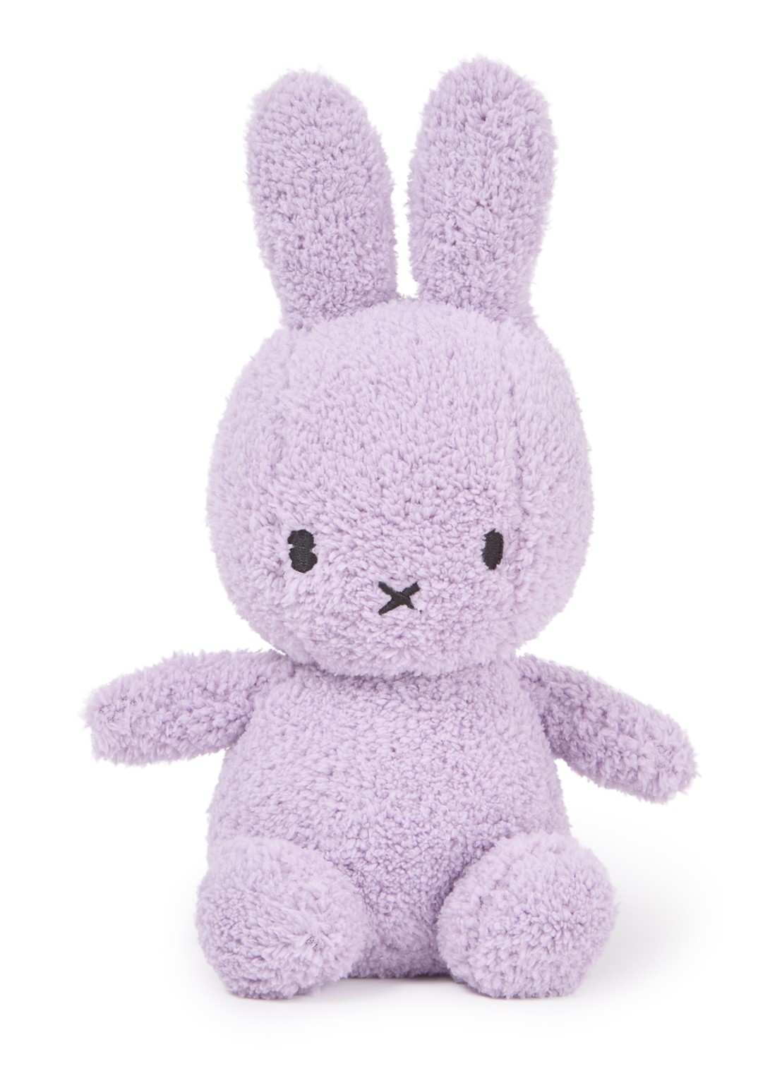 Nijntje Miffy knuffel 23 cm - voorkant lila