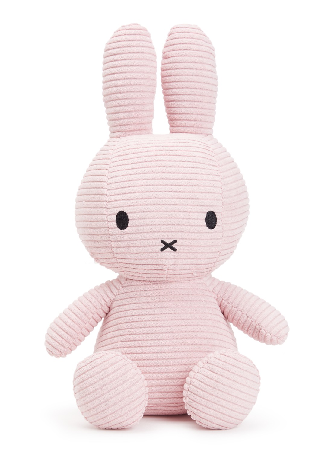 Nijntje Miffy knuffel 33 cm - voorkant roze