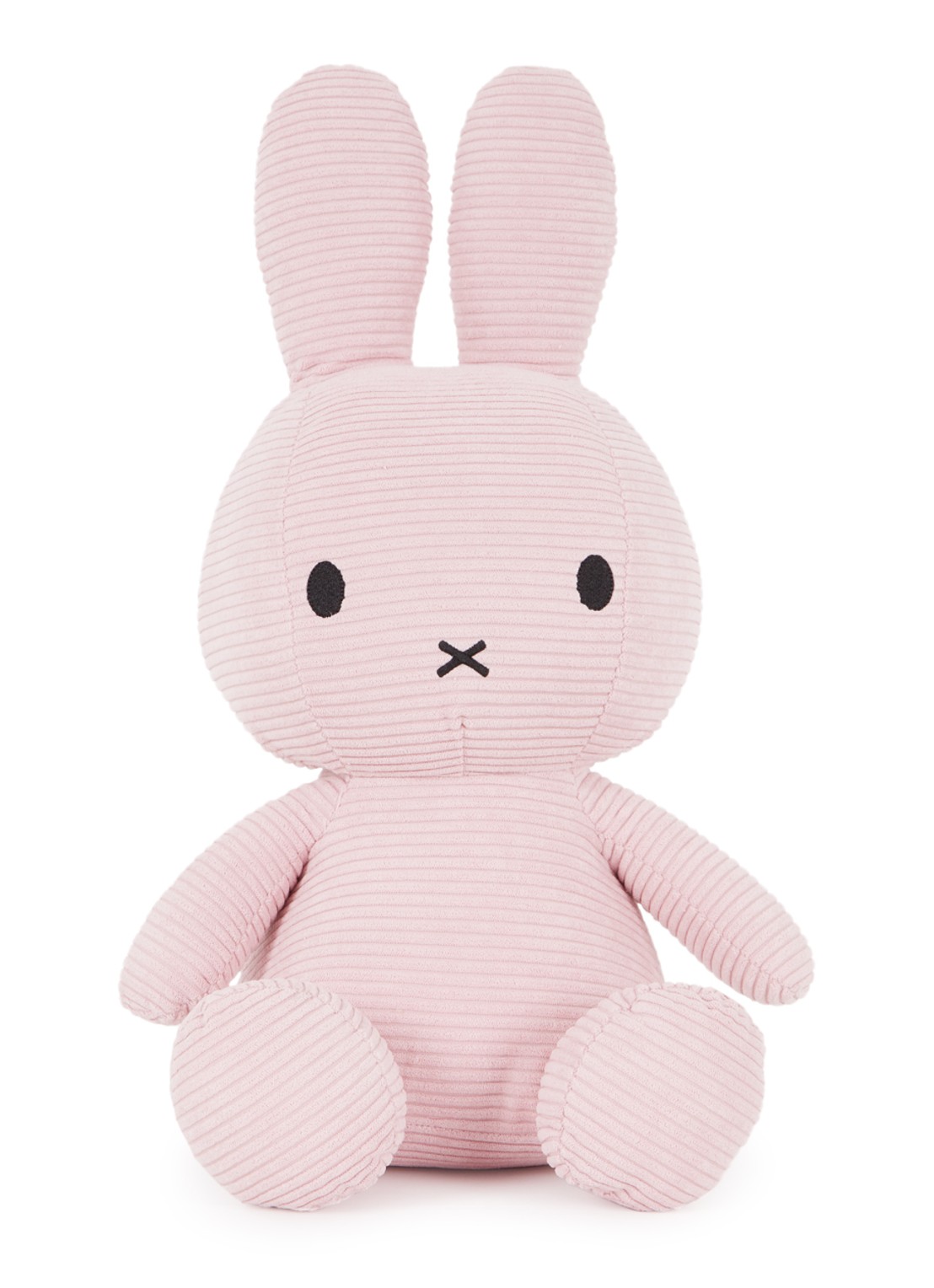 Nijntje Miffy knuffel 50 cm - voorkant roze