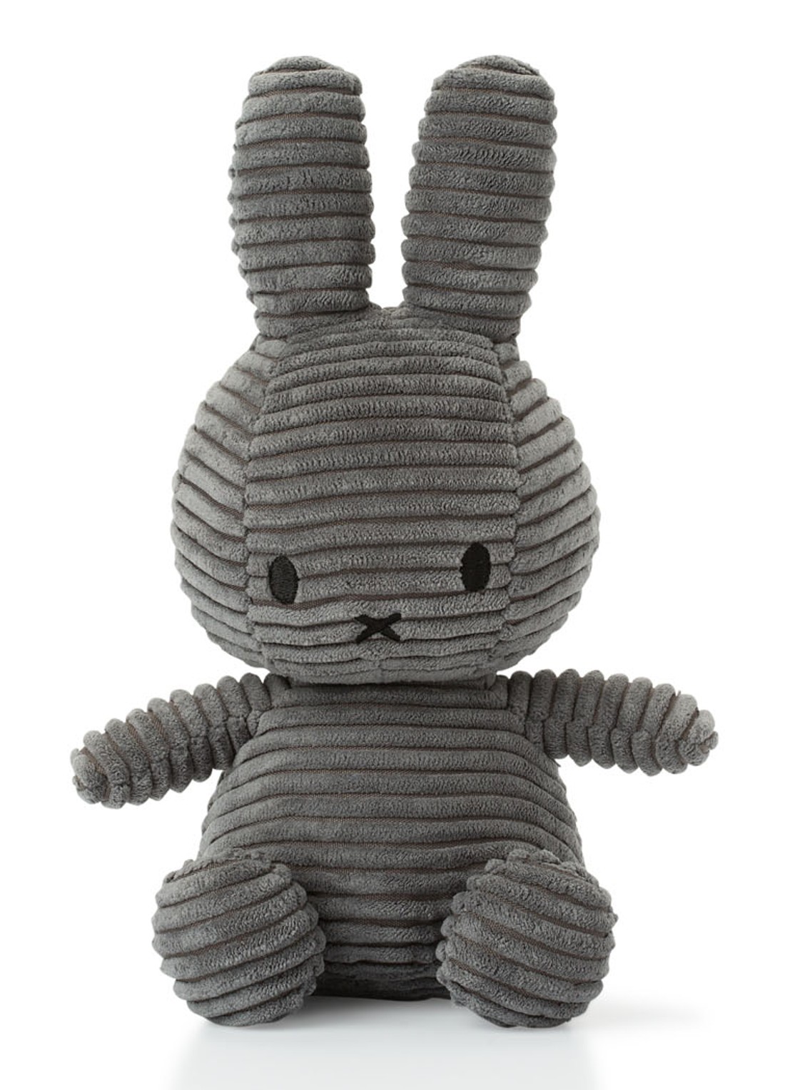 Nijntje Nijntje konijn knuffel 24 cm - voorkant donkergrijs
