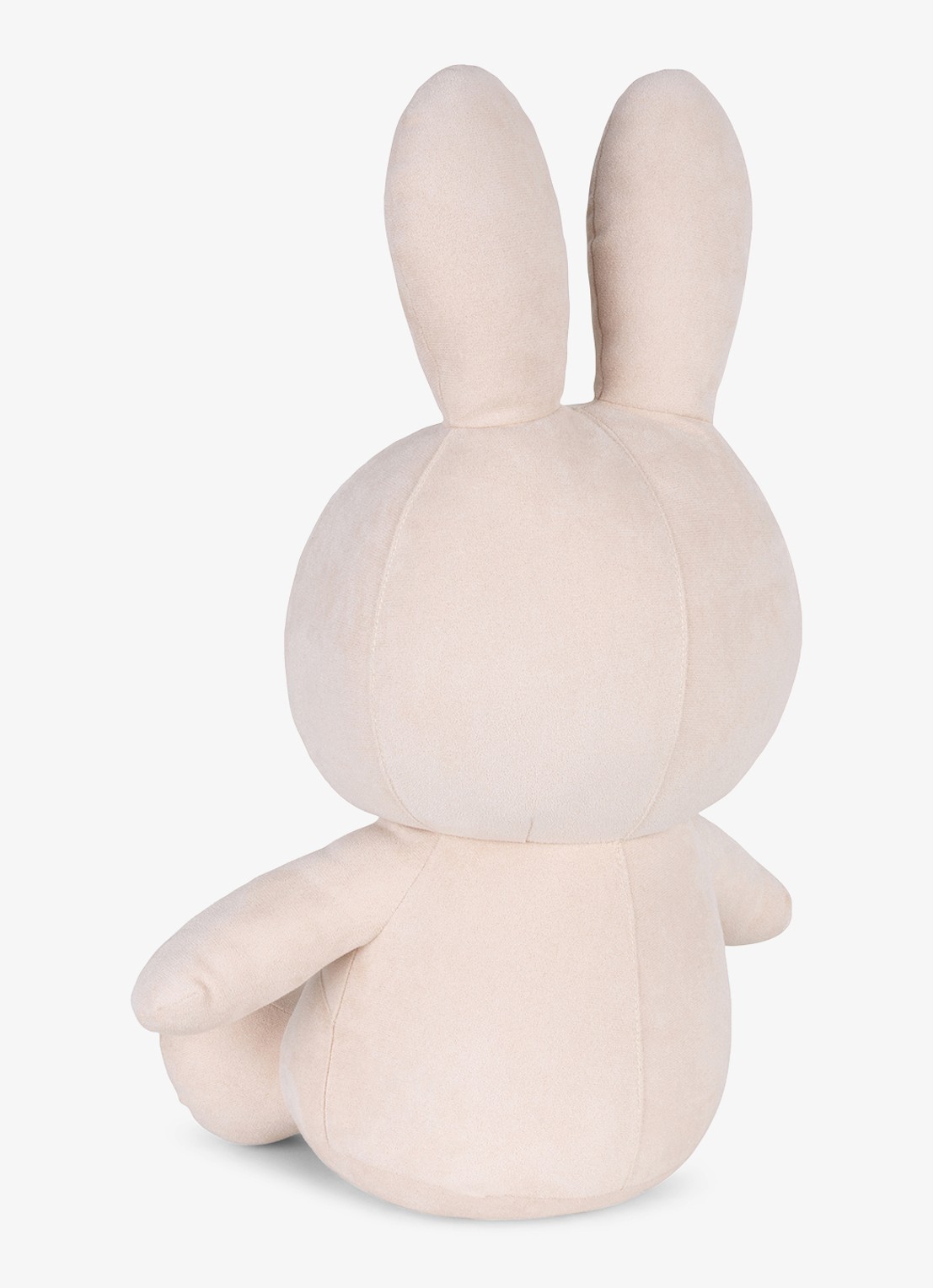 Nijntje Nijntje van imitatiesuède 50 cm - Limited Edition - achterkant beige