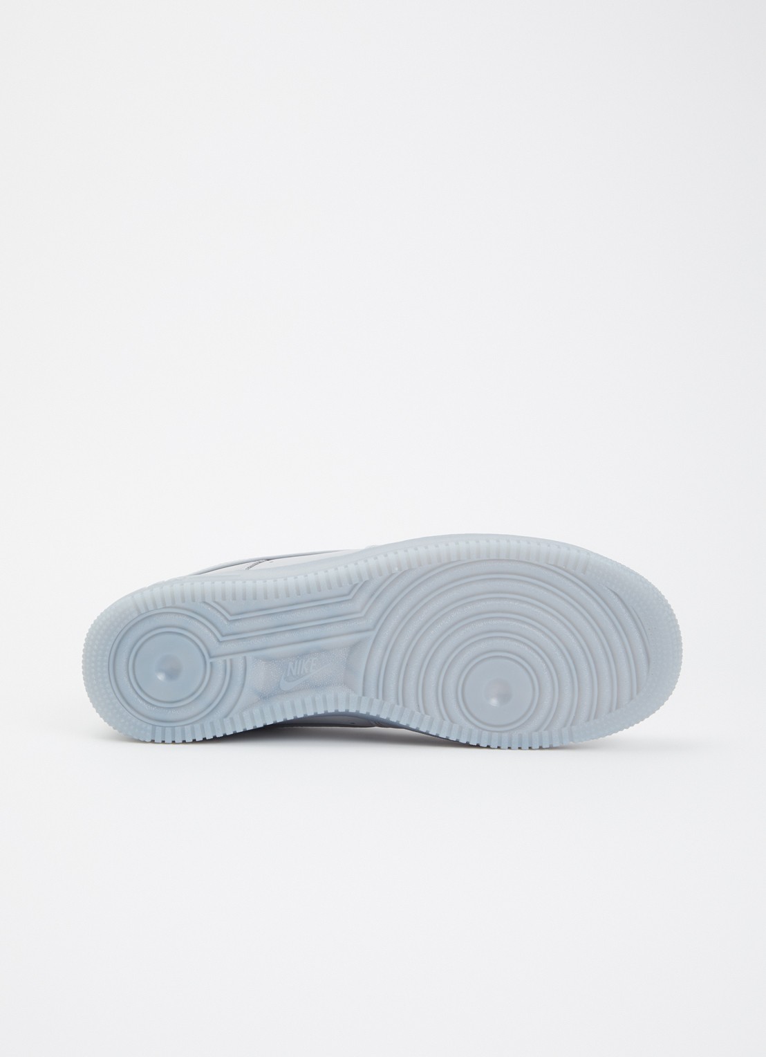 Nike Air Force 1 '07 WB sneaker van nubuck - detail 4 lichtgrijs