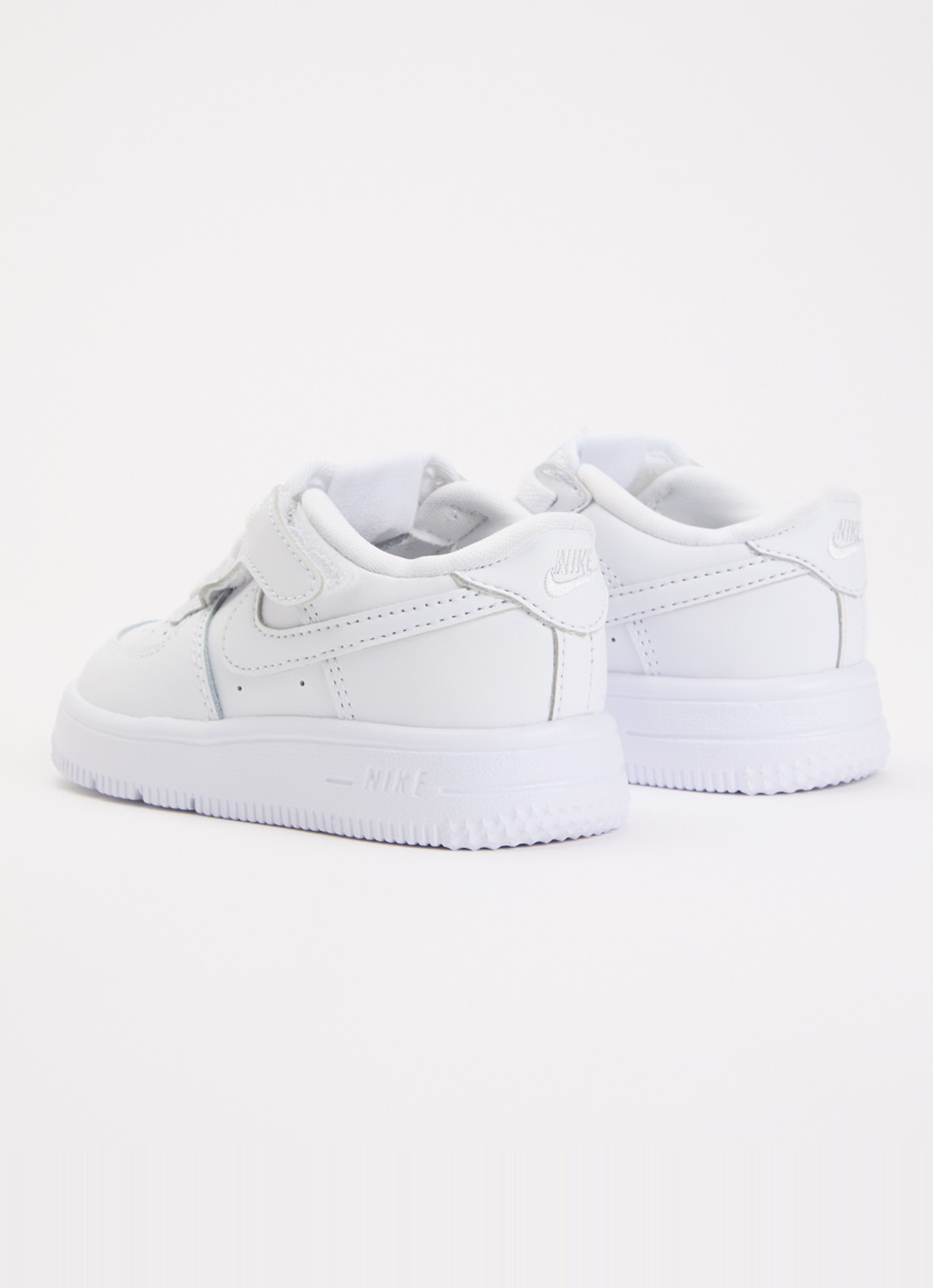 Nike Air Force 1 sneaker van leer - achterkant 2 wit