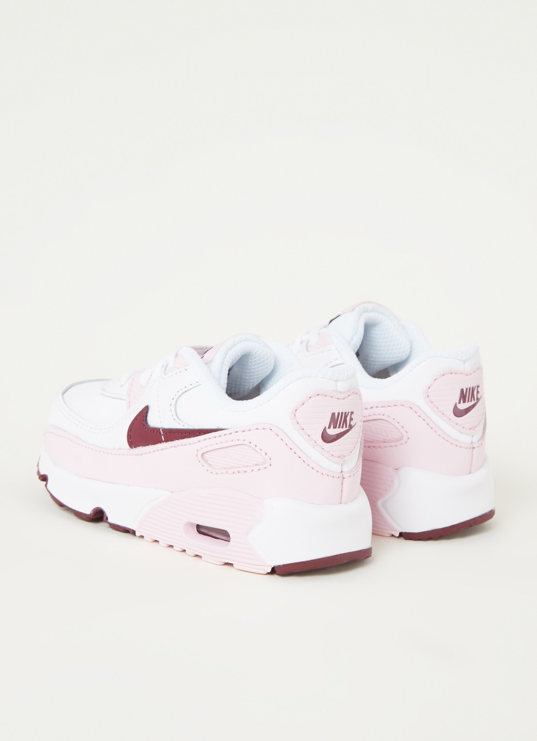 Nike Air Max 90 sneaker met logo  - detail wit